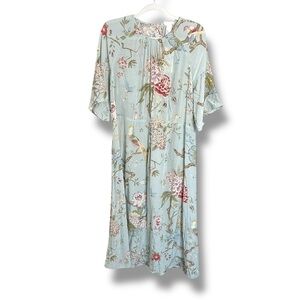 H&M | Dresses | Hm Dress With Blue And White Pattern | Poshmark